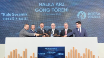 Gong, Kaleseramik ile Borsa İstanbul’da çaldı