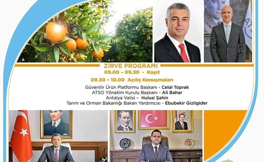 Bitkisel üretimin kalbi Antalya’dan tüm Dünya’ya seslenecekler