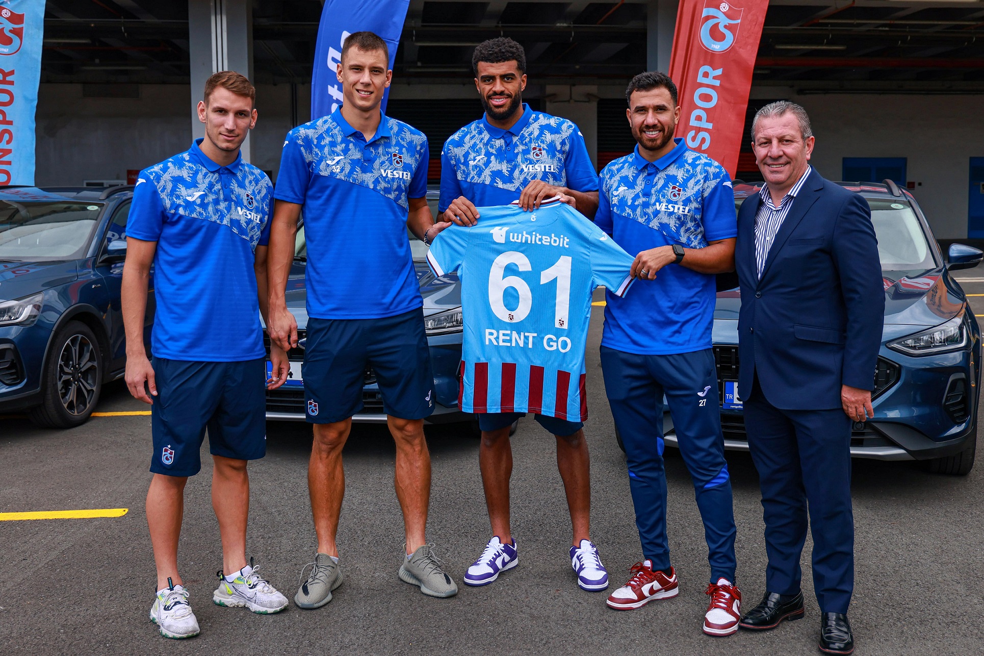 Trabzonspor’un araç filosunu yeniledi