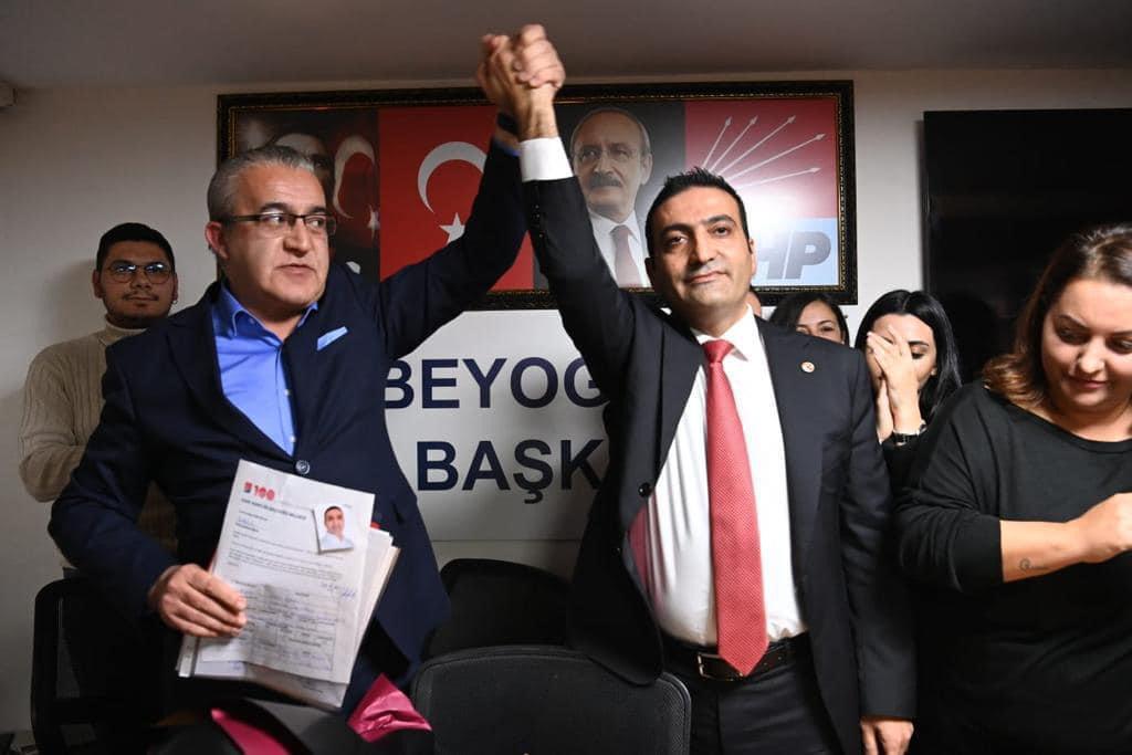 CHP’li İnan Güney, Beyoğlu Belediye Başkan Aday Adaylığını Açıkladı