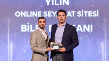 Online seyahat markası ödülünü aldı