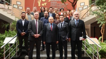 Gaziantep’te İsviçreli heyet, yatırım ve işbirliği için buluştu