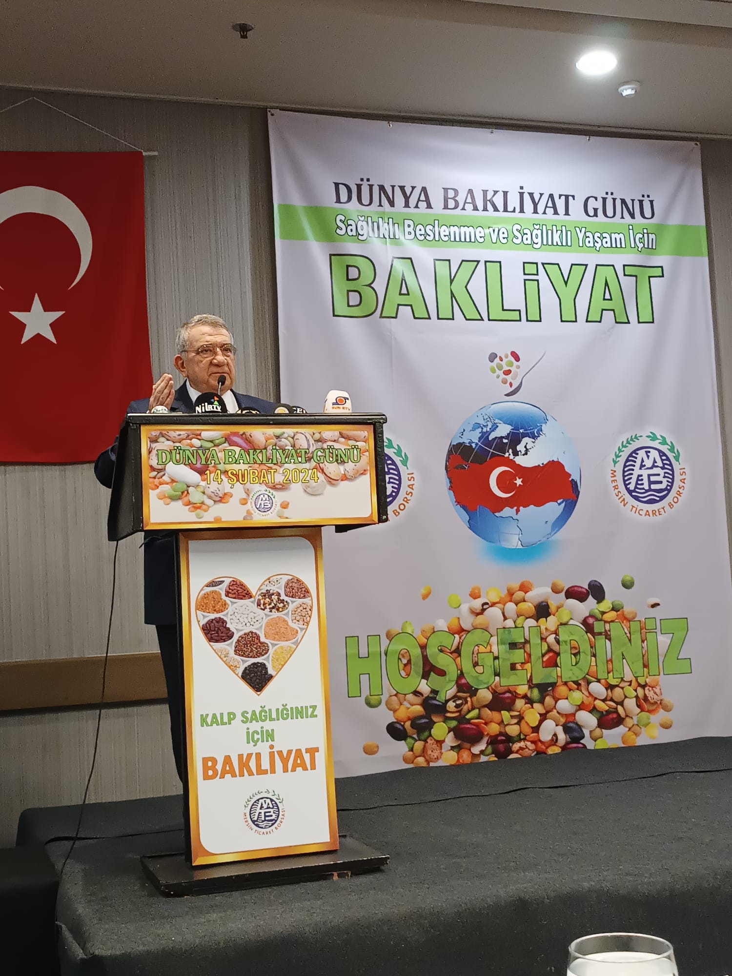 Mersin Ticaret Borsası’ndan Dünya Bakliyat Günü’nde anlamlı etkinlik