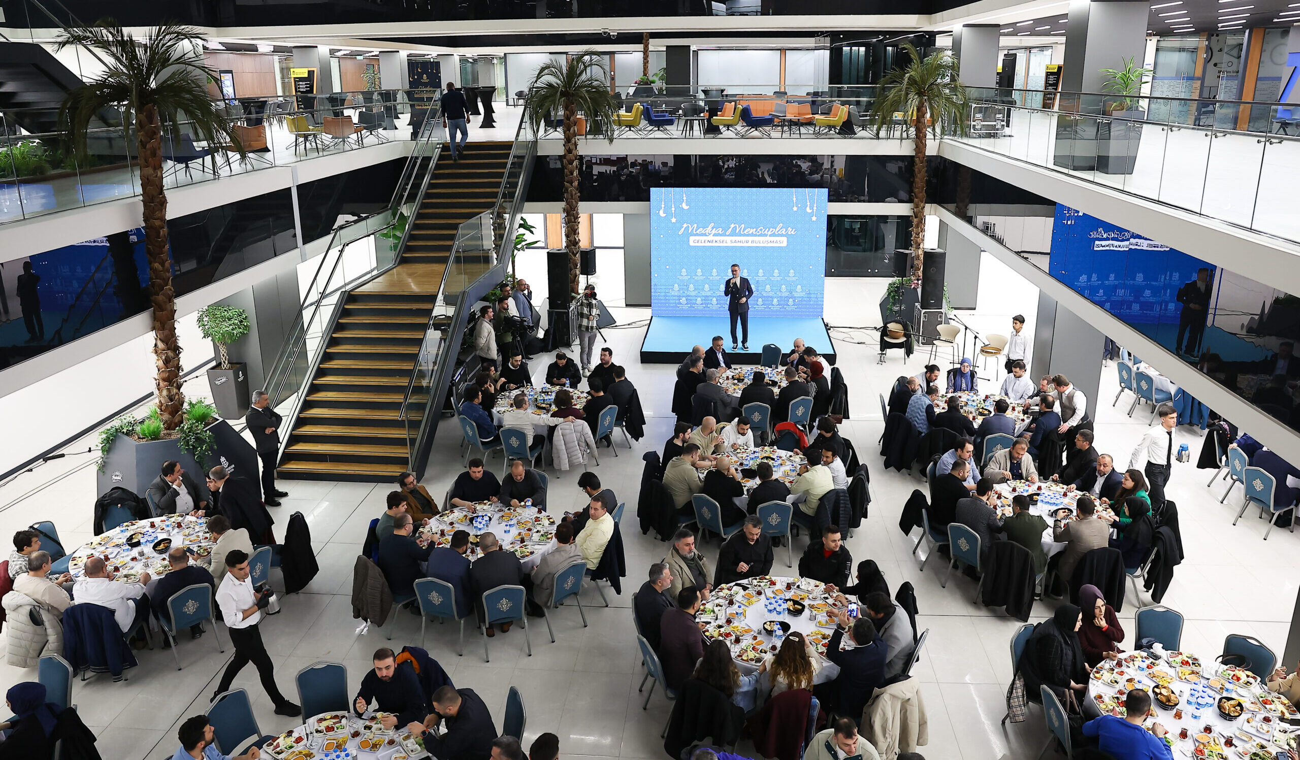 Medya mensupları Başakşehir’de geleneksel sahur programında buluştu