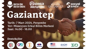 Pazara erişim için Gaziantep ve Hataylı üreticilerle buluşuluyor