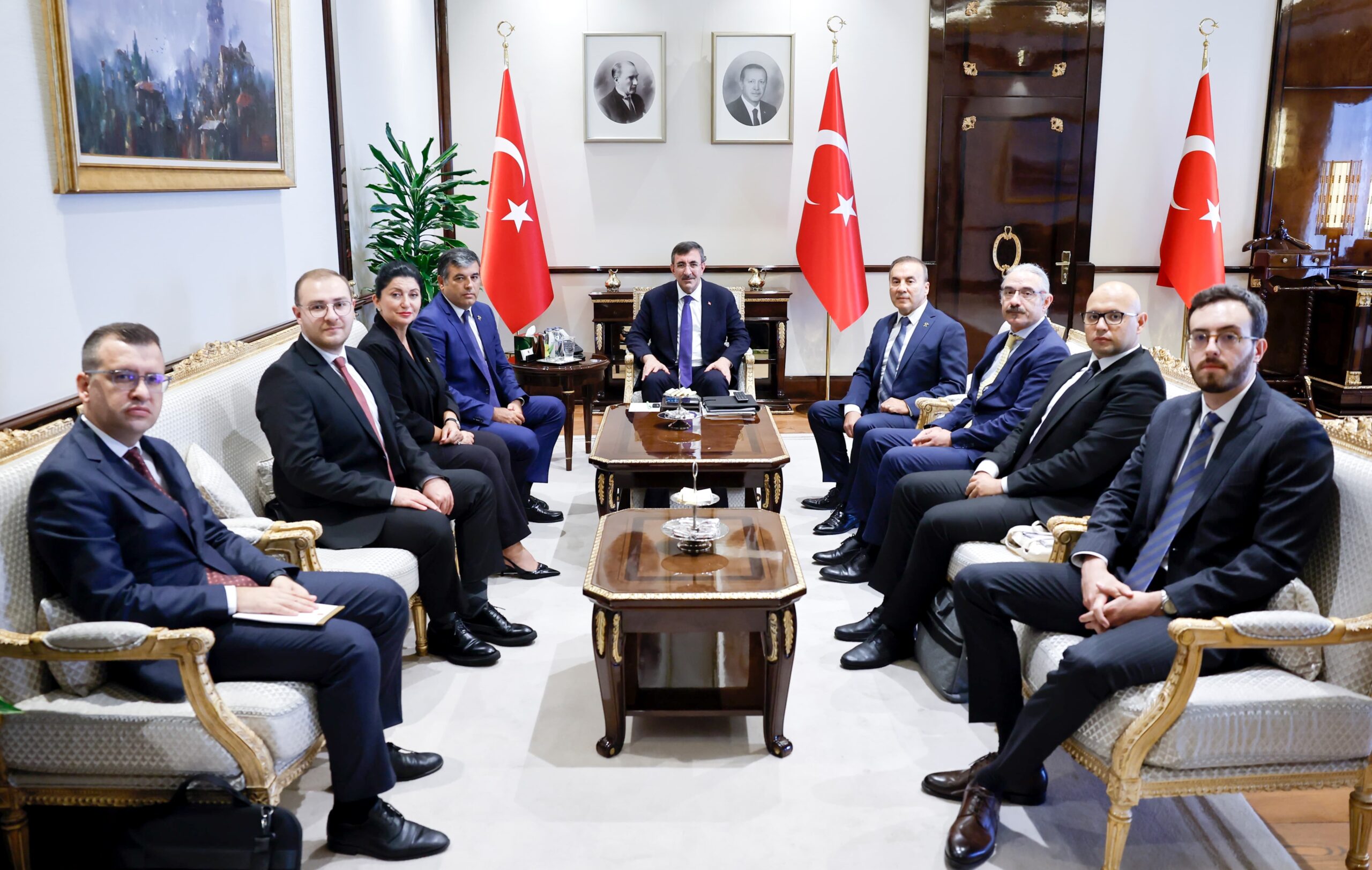 Madenciler Cevdet Yılmaz ile görüştü