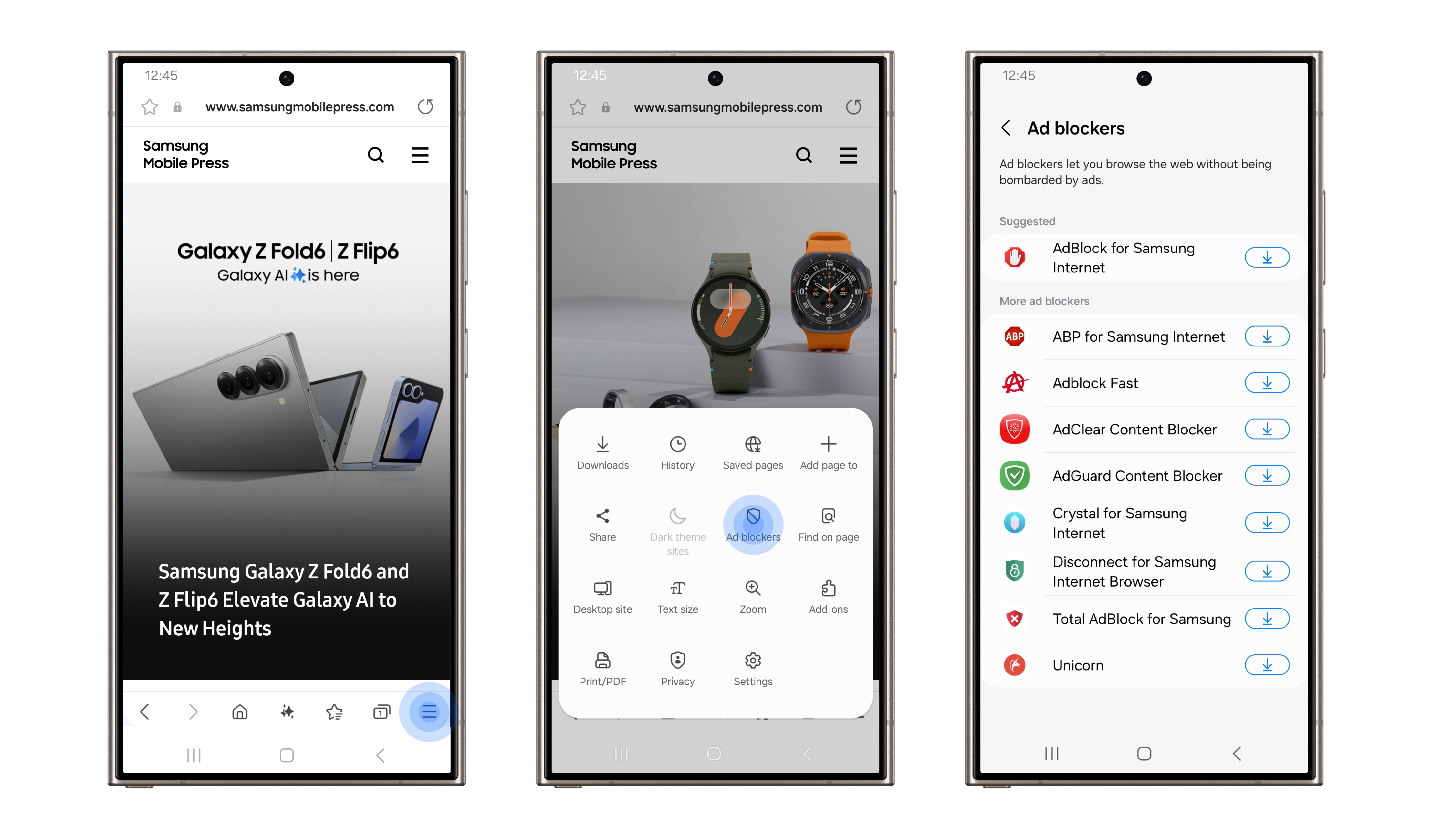 Samsung Internet ile Galaxy Kullanıcılarının Çevrimiçi Gizliliği Güvende