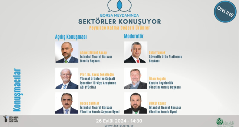 Peynirde katma değerli ürünler, Borsa Meydanında ele alınacak