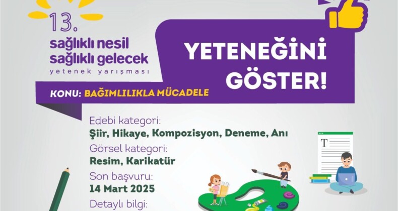 Gençlere sağlıklı gelecek fırsatı: Yeşilay’dan ödüllü yarışma