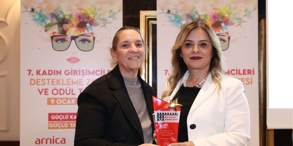 Nazan Eke İnovasyon Ödülü aldı
