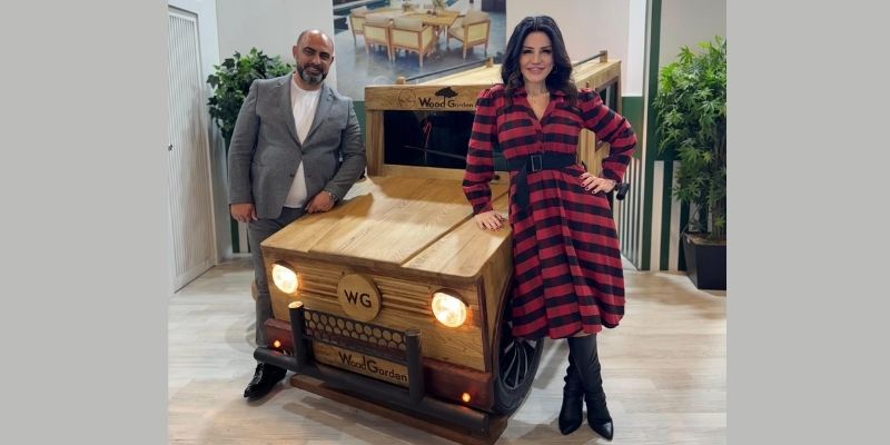Ağaçtan araba yaptı Mobilya fuarında büyük ilgi topladı