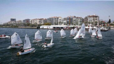 Karşıyaka yelken yarışlarına hazır