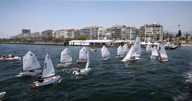Karşıyaka yelken yarışlarına hazır