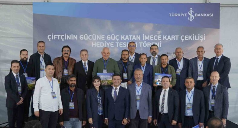 İŞ BANKASI'NIN "ÇİFTÇİLERİN GÜCÜNE GÜÇ KATAN İMECE KART" KAMPANYASINDA KAZANANLAR BELLİ OLDU