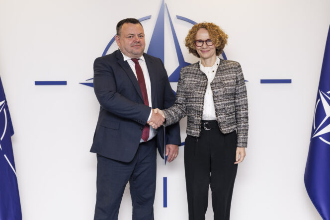 NATO Deputy Secretary General meets with the Chief Corporate Solutions Officer of ESET